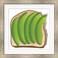 Simple Avocado Toast Fine Art Print