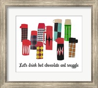 Let's Drink Hot Chocolate and Snuggle Fine Art Print