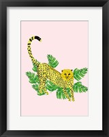 Cheetah On The Lookout I Framed Print