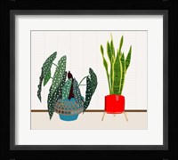 Potted Plant Friends I Fine Art Print