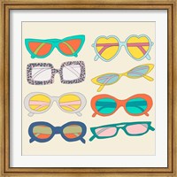 Retro Sunglasses Fine Art Print