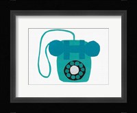 Retro Telephone I Fine Art Print