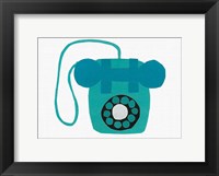 Retro Telephone I Fine Art Print