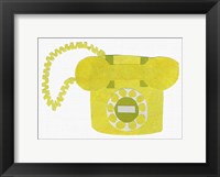 Retro Telephone II Fine Art Print