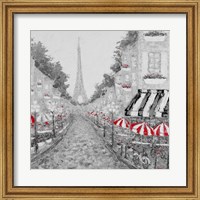 Splash Of Red In Paris I Fine Art Print