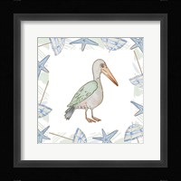 Birds On The Beach I Framed Print