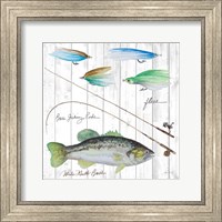 Fish and Tackle I Fine Art Print