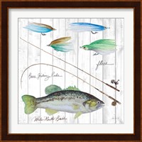 Fish and Tackle I Fine Art Print