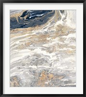 Gold And Gray Oasis Fine Art Print