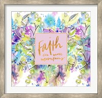 Faith Can Move Mountains Spring Bloom Fine Art Print