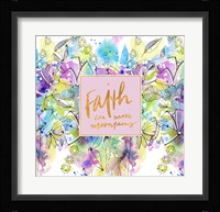 Faith Can Move Mountains Spring Bloom Fine Art Print