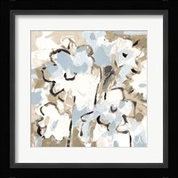 Light Blue Floral Fine Art Print