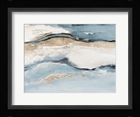 Blue Crystalline Fine Art Print