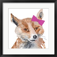 Foxy Lady Square Fine Art Print