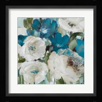 Indigo Power Square II Fine Art Print