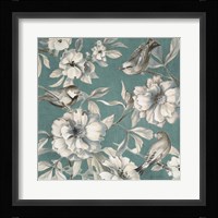 Peonies and Birds Fine Art Print