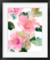 Scattered Pink Hibiscus Fine Art Print