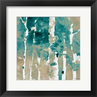 Up To The Teal Northern Skies I Framed Print