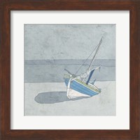 Sailboat Ashore Fine Art Print