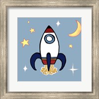 Rocket Ship Fine Art Print