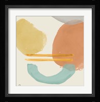 Shapes In Pastels Fine Art Print