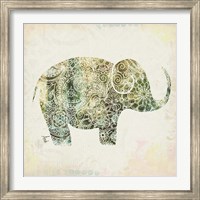 Boho Elephant I Fine Art Print