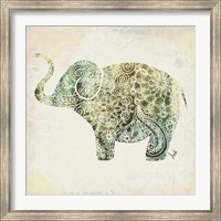 Boho Elephant II Fine Art Print