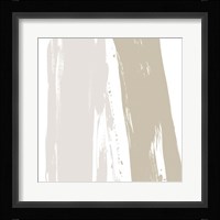 Gray Strokes II Framed Print
