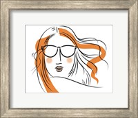 Relaxed Lady Fine Art Print