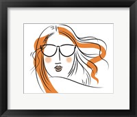 Relaxed Lady Fine Art Print