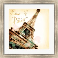Je, t'aime Paris Fine Art Print