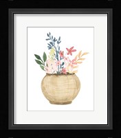 Basket Of Wild Flowers Fine Art Print