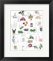 Farm Alphabet Fine Art Print