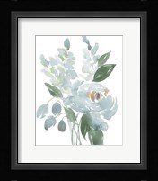 Restful Blue Floral I Fine Art Print