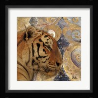Golden Safari II (Tiger) Framed Print