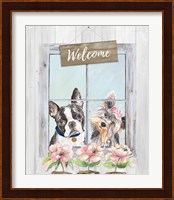 Doggy Welcome Fine Art Print
