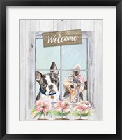 Doggy Welcome Fine Art Print