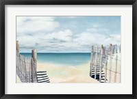 Beach Posts Fine Art Print