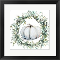 White Pumpkin With Garland I Fine Art Print