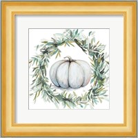 White Pumpkin With Garland I Fine Art Print