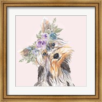 Flower Crown Pet II Fine Art Print