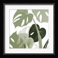 Green Monstera Design I Fine Art Print