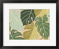 Back To Nature Palm Leaves Fine Art Print