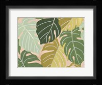 Back To Nature Palm Leaves Fine Art Print