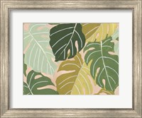 Back To Nature Palm Leaves Fine Art Print