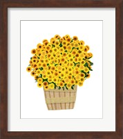 Yellow Mums Fine Art Print