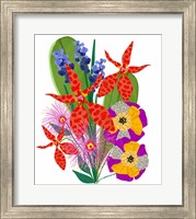 Bold Popping Flowers Fine Art Print