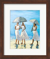 Women on Beach II Fine Art Print