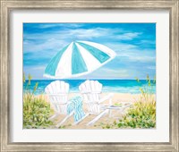 Beach Umbrella Fine Art Print