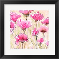 Pink Love I Framed Print
